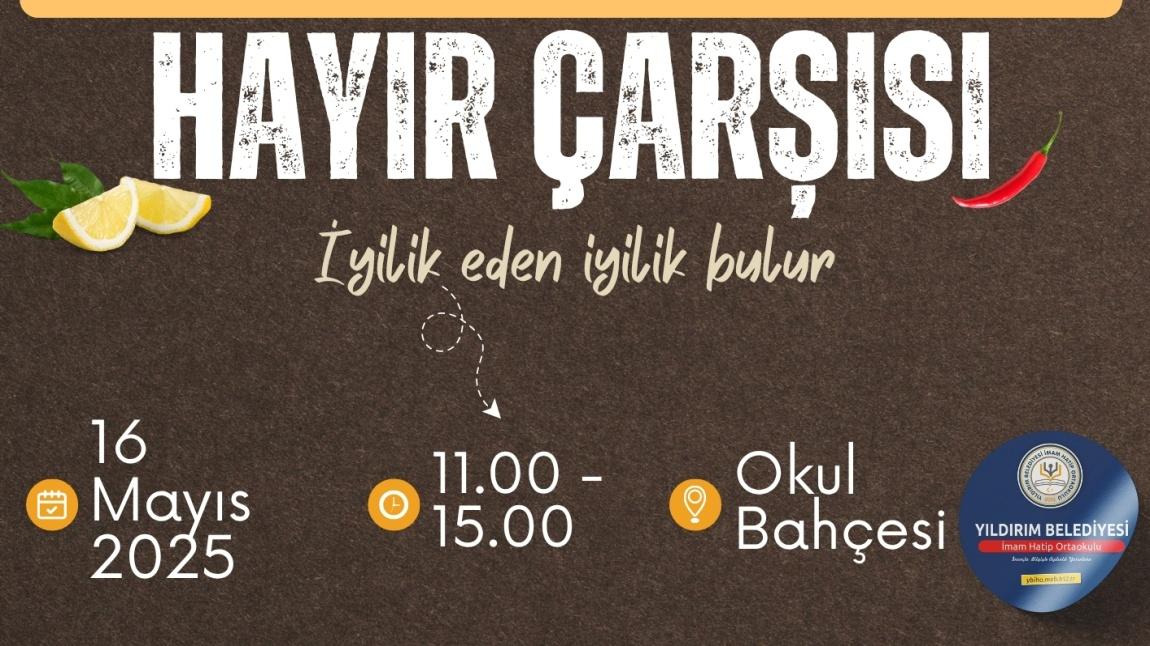 Hayır Çarşısına Davetlisiniz