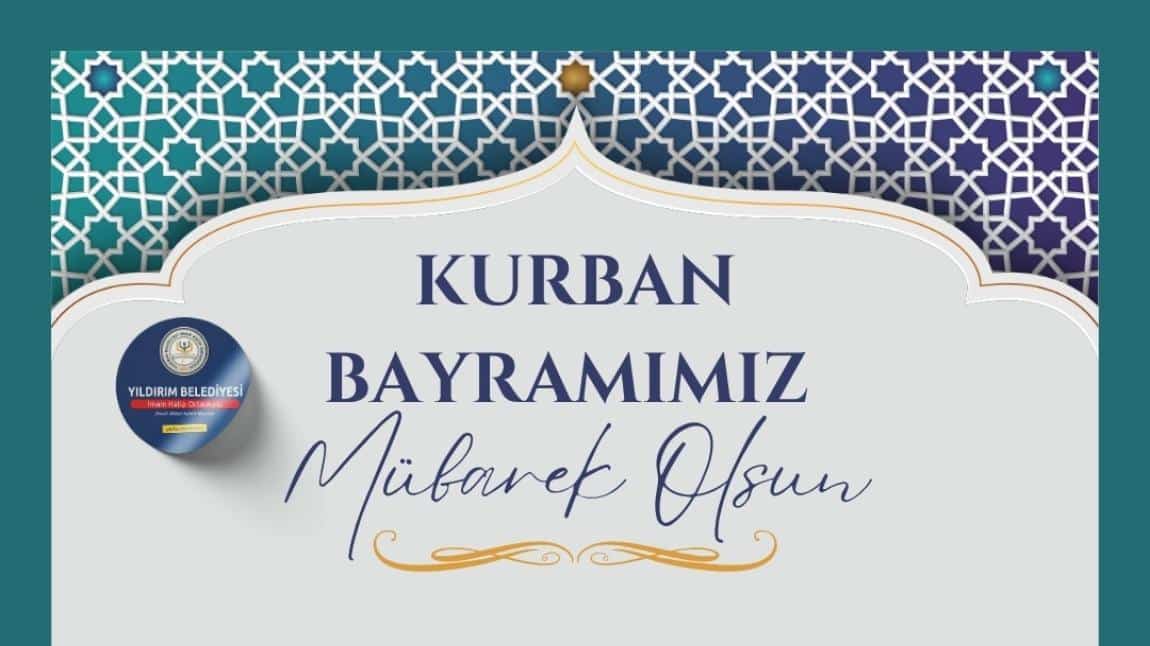 Okul Müdürümüzden Kurban Bayramı Mesajı